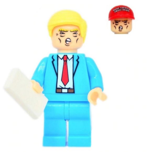 Trump / Hillary MiniFigure -Custom Made- - Picture 2 of 3